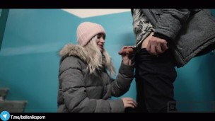 I gave on the first date right in the entrance! — BelleNiko