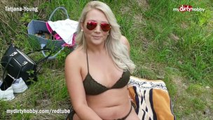 MyDirtyHobby – Busty German hottie caught him spying